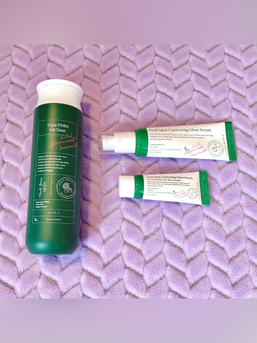 NWT AXIS-Y Korean Skincare 3 Pack